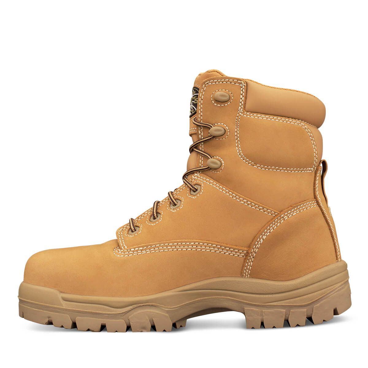 Oliver AT 45-632 Series Composite Toe 150mm Lace Up Boot - Wheat
