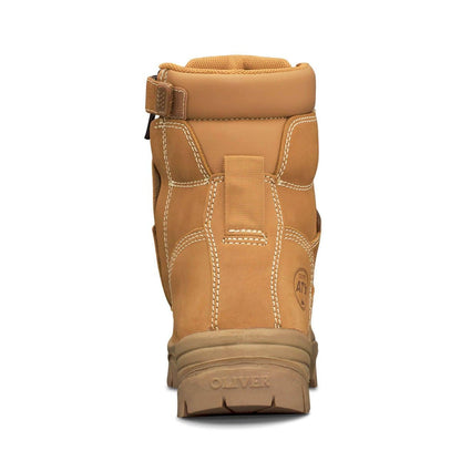 Oliver AT45-632Z 150mm Composite Toe Zip Sided Boot - Wheat