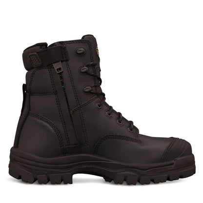 Oliver AT45-645Z Composite Toe Zip Sided 150mm Boot - Black