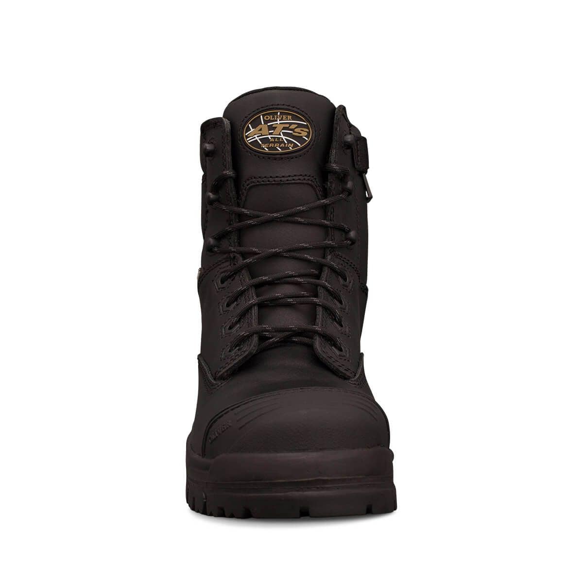 Oliver AT45-645Z Composite Toe Zip Sided 150mm Boot - Black